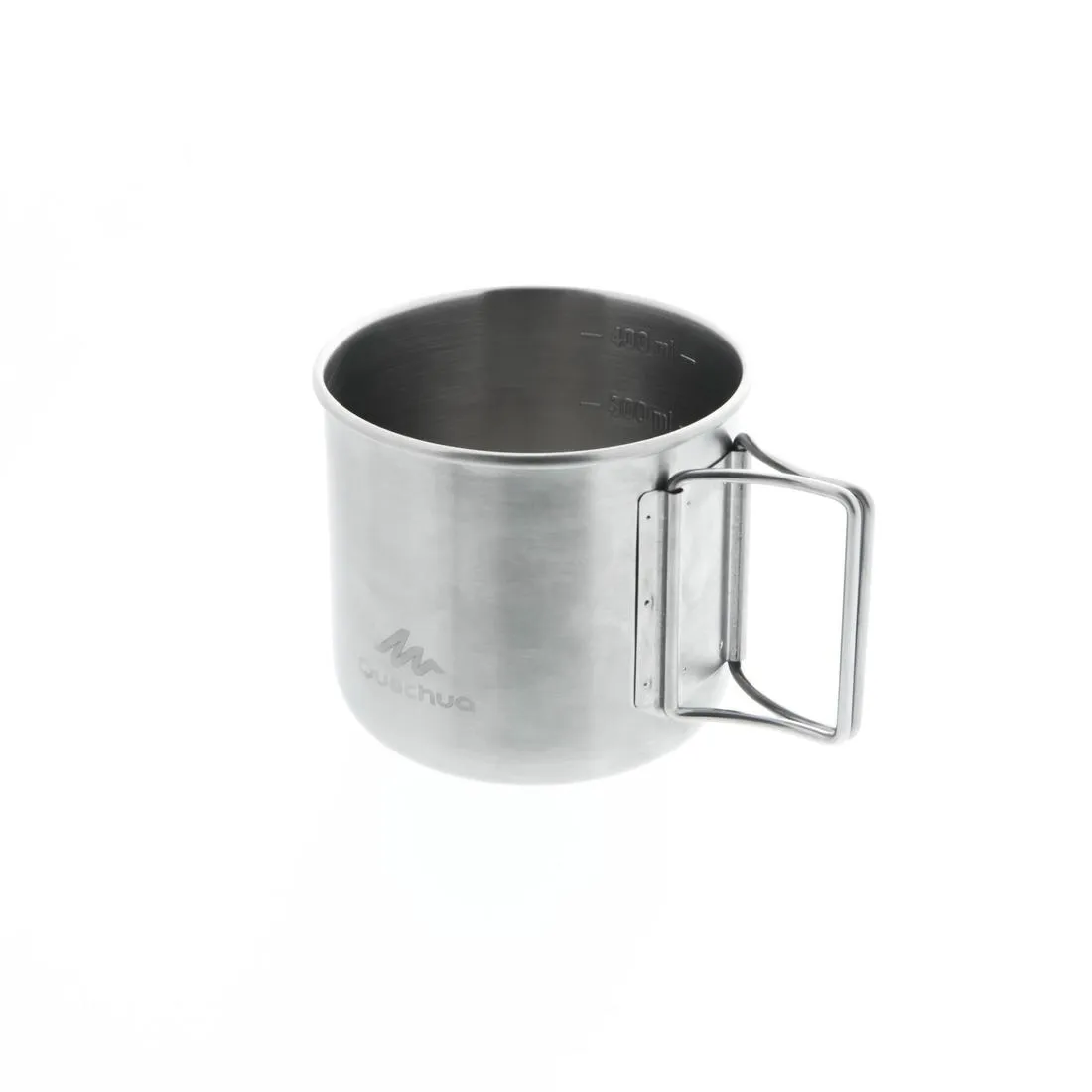 0.4 L Stainless Steel Cup 500 for hiking and camping.