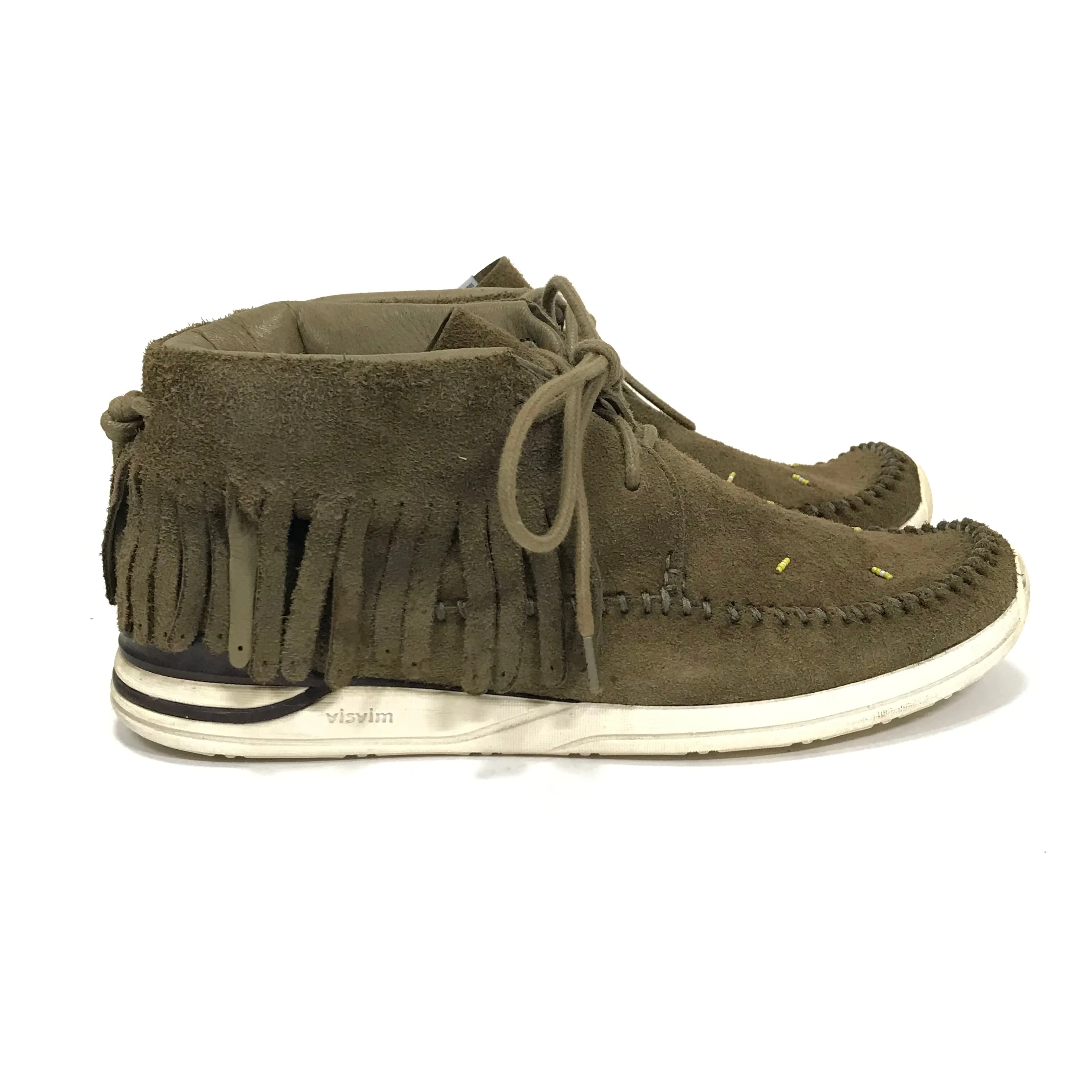 [10] Visvim FBT Shaman Folk Olive