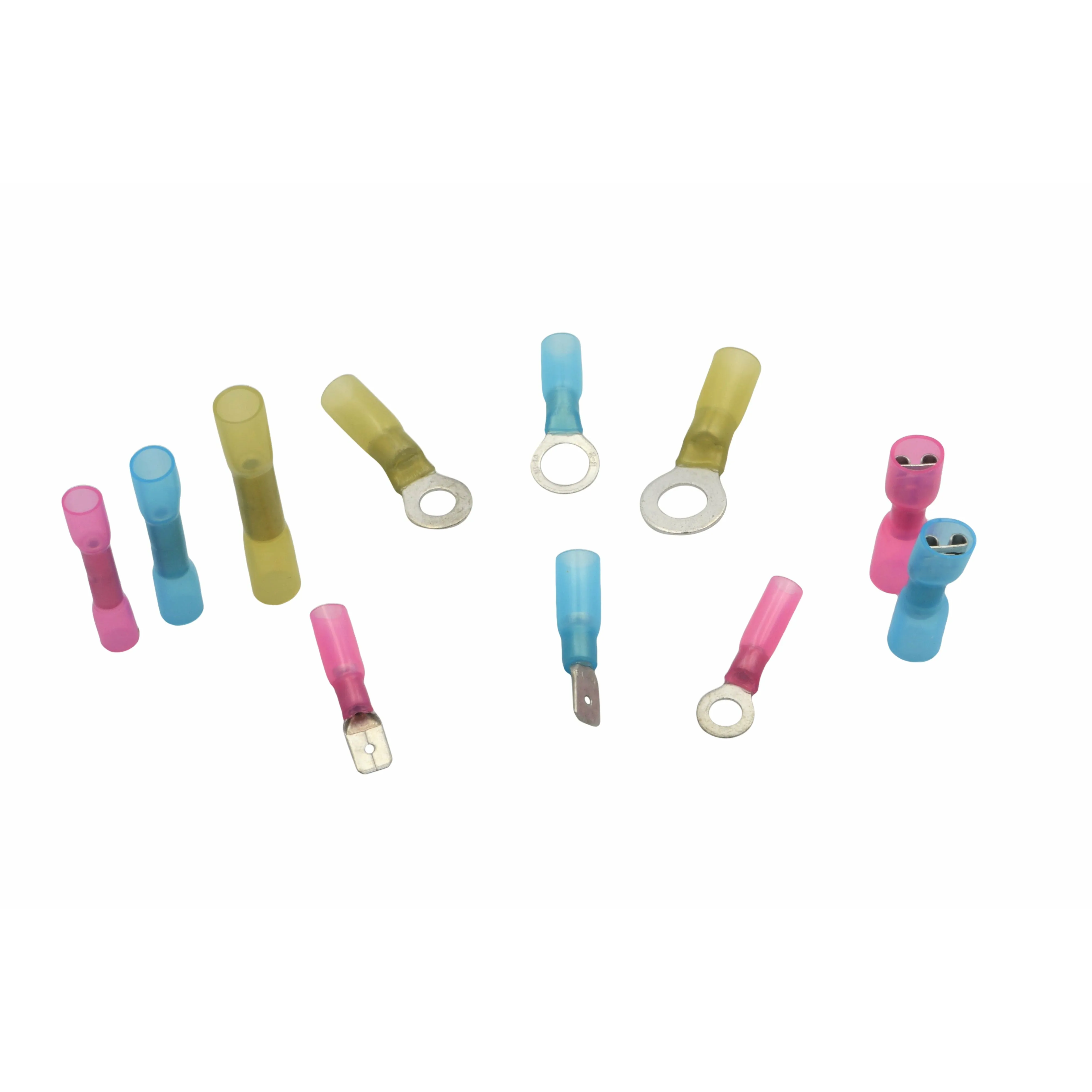 142pc Heat Shrink Terminal Kit 12/24v Grab Kit Assortment