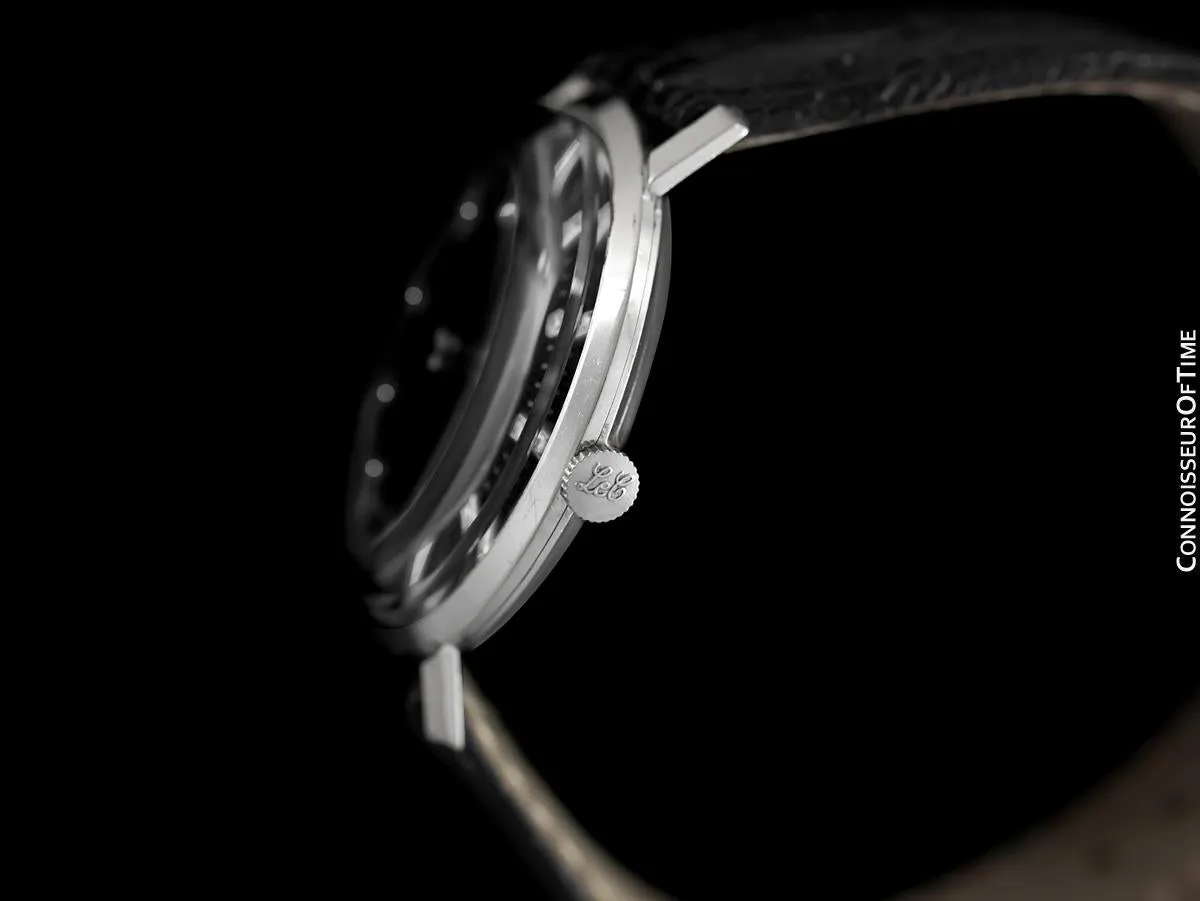 1957 Jaeger-LeCoultre / Vacheron & Constantin Vintage Galaxy Mystery Dial - 14K White Gold and Diamonds