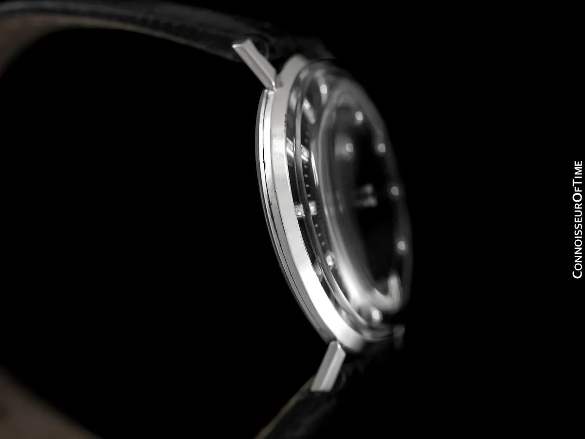 1957 Jaeger-LeCoultre / Vacheron & Constantin Vintage Galaxy Mystery Dial - 14K White Gold and Diamonds