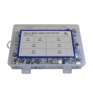 255pc Metric Nylock Nut Kit