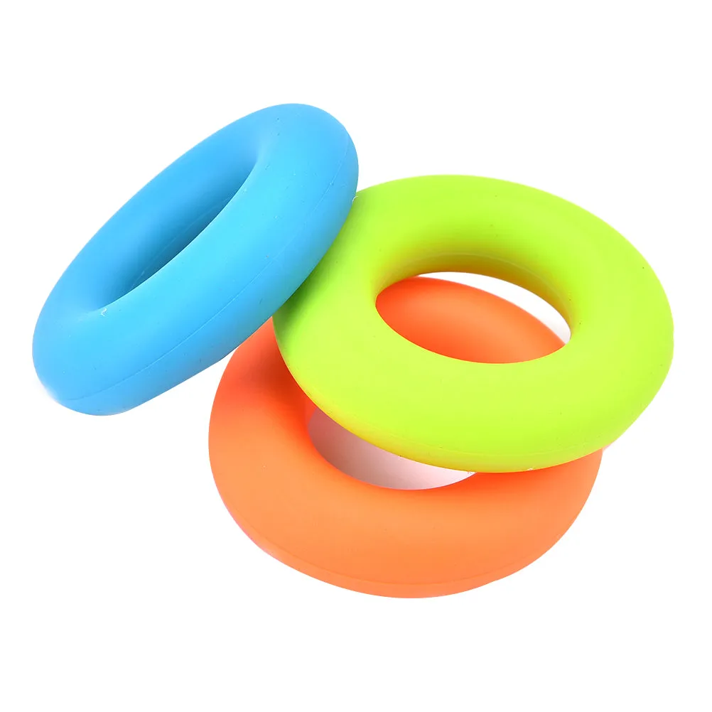 7cm Diameter Strength Hand Grip Ring Muscle Power Training Rubber Ring