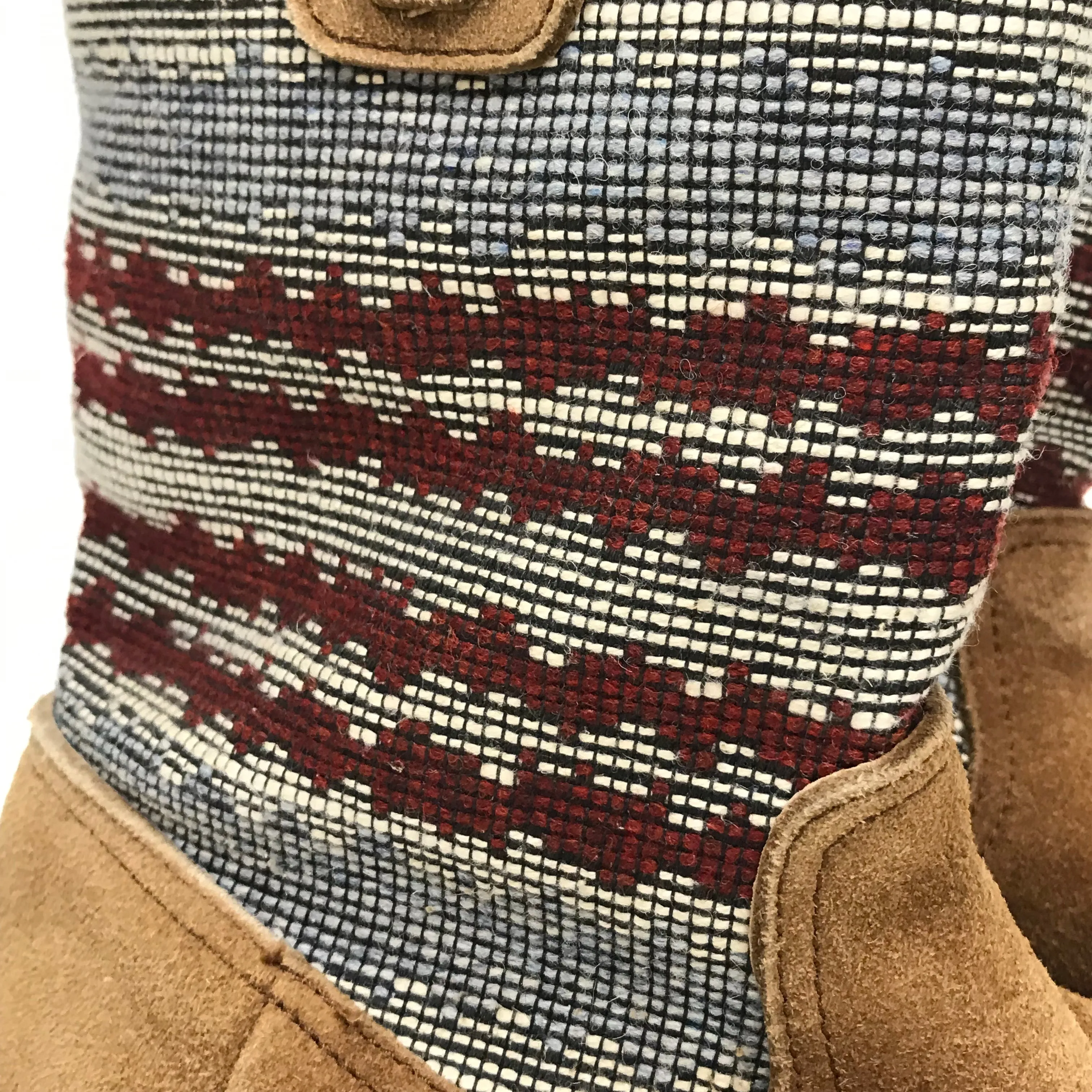 [8] Visvim 11SS Wabanaki Boots Folk Blanket Brown