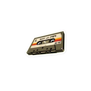 89 - Best of 1989 - Retro Cassette Tape Vinyl Decal stickers