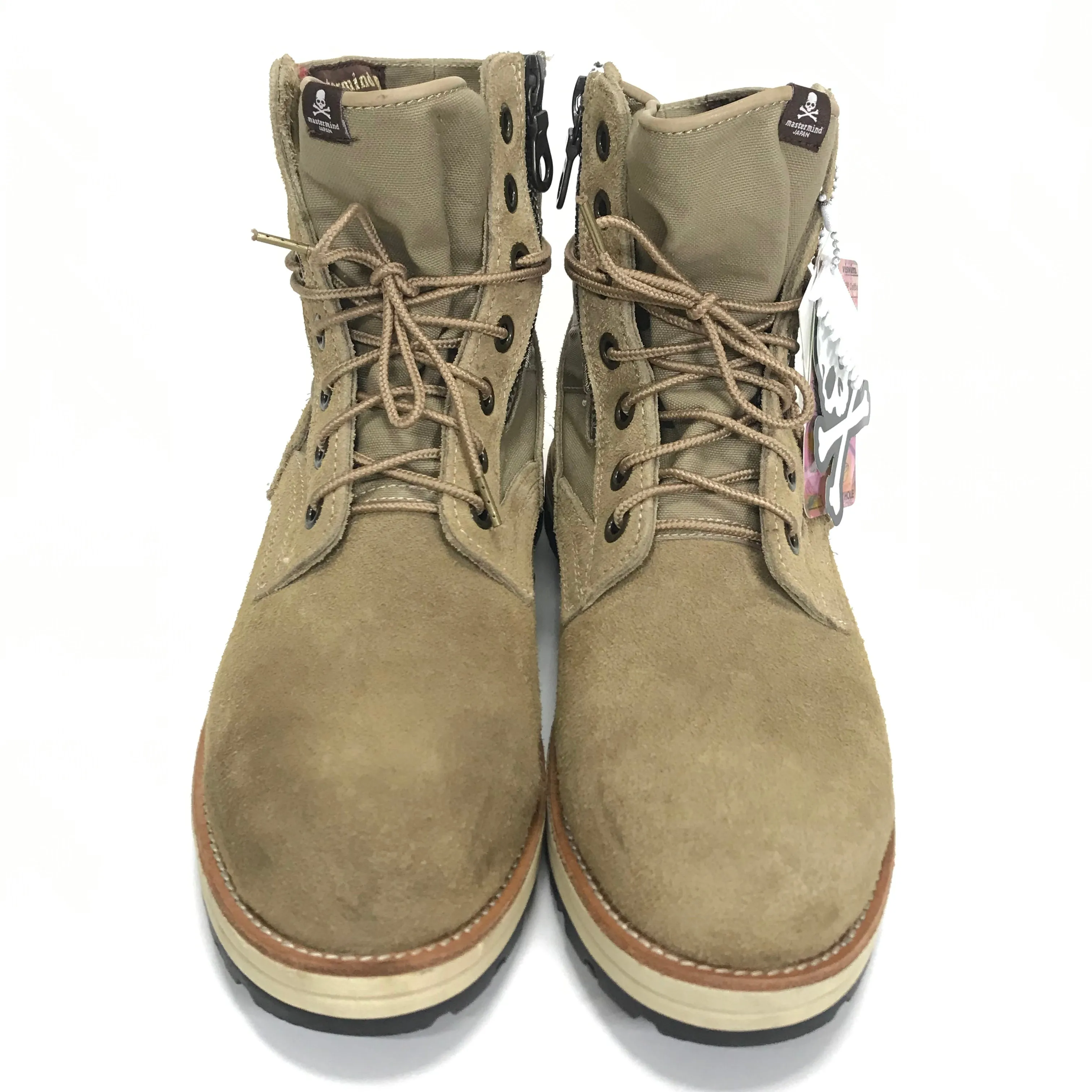 [9] Visvim x Mastermind Japan MMJ 7 Hole Boots Suede