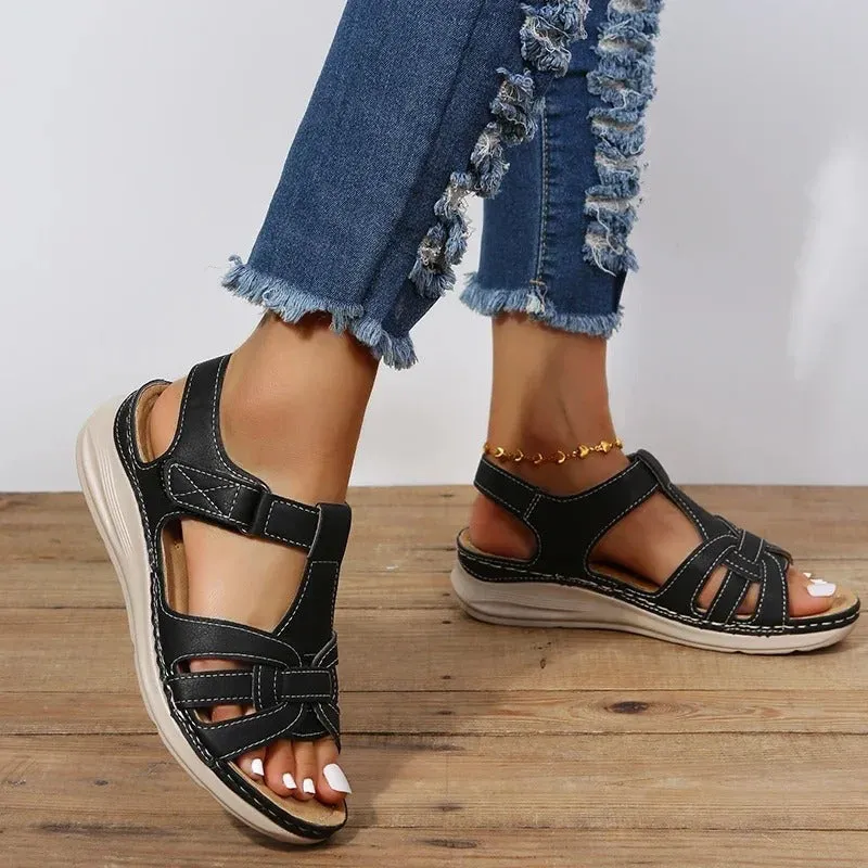 Aída® | Fashionable Leather Sandals For Women