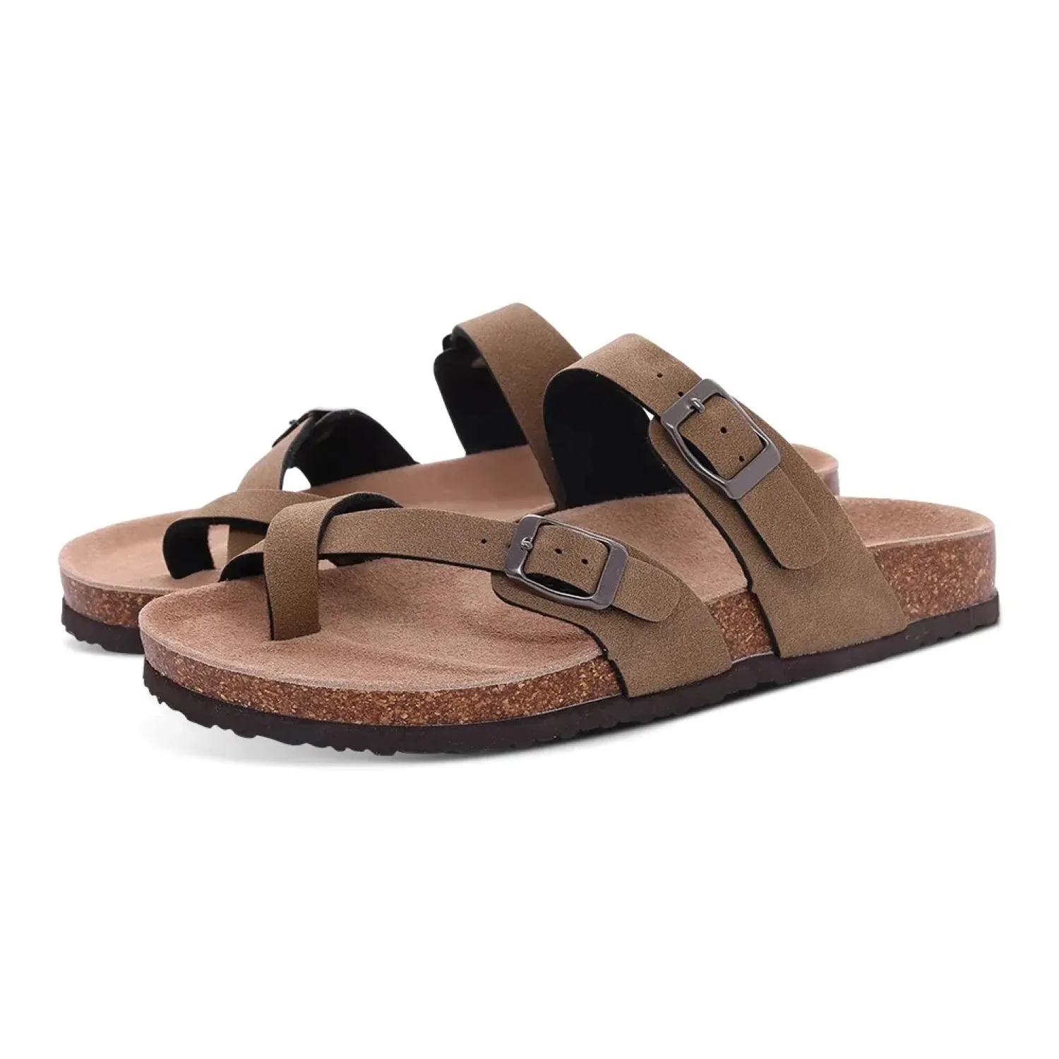 Adelina® | Cork Heel Sandals