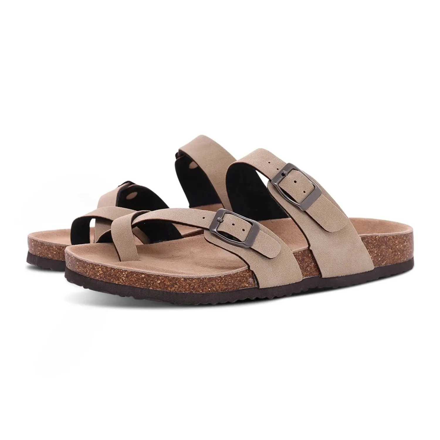 Adelina® | Cork Heel Sandals