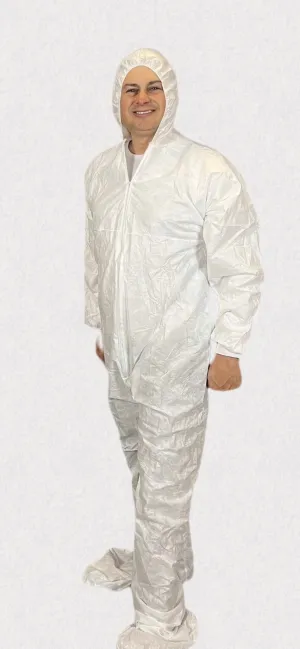 Advantage Pro Coveralls (Elastic Wrist   Ankle, with Attached Hood and Boots)