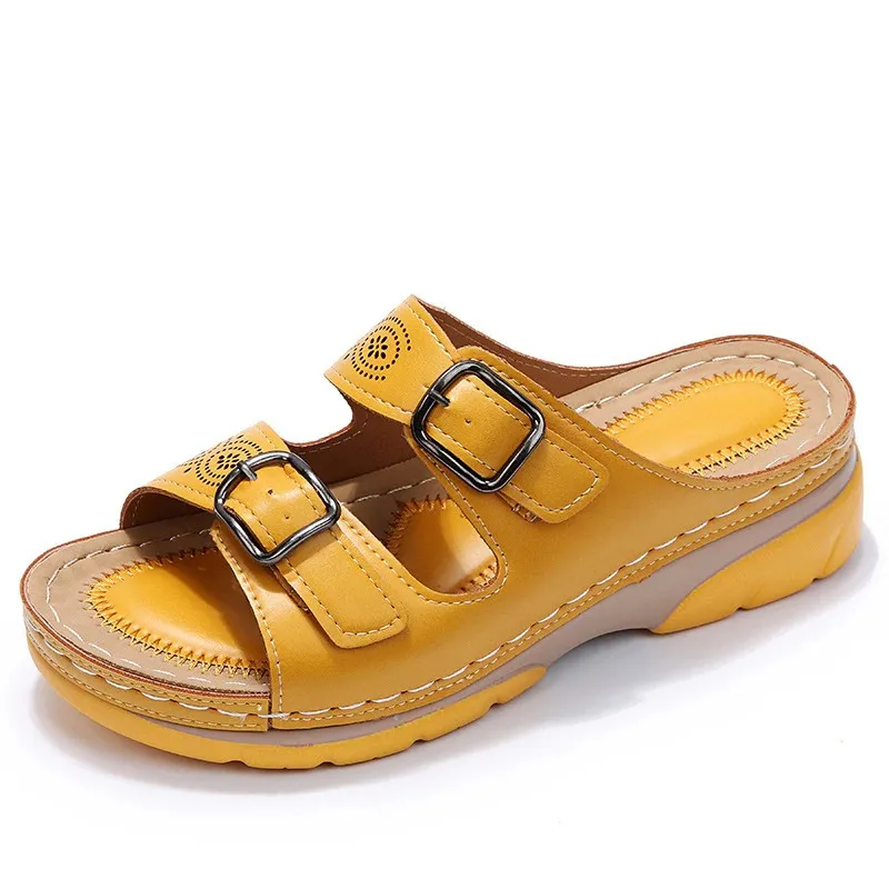 Alayna | Orthopedic Leather Stylish Sandals for Women