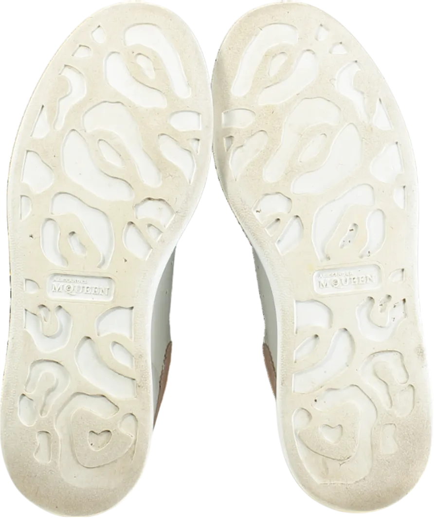 Alexander McQueen White Runway White/pink Suede Shoes UK 6.5 EU 39.5 👠