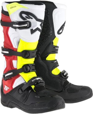 ALPINESTARS(MX) Tech 5 Boots - Black/Red/Yellow