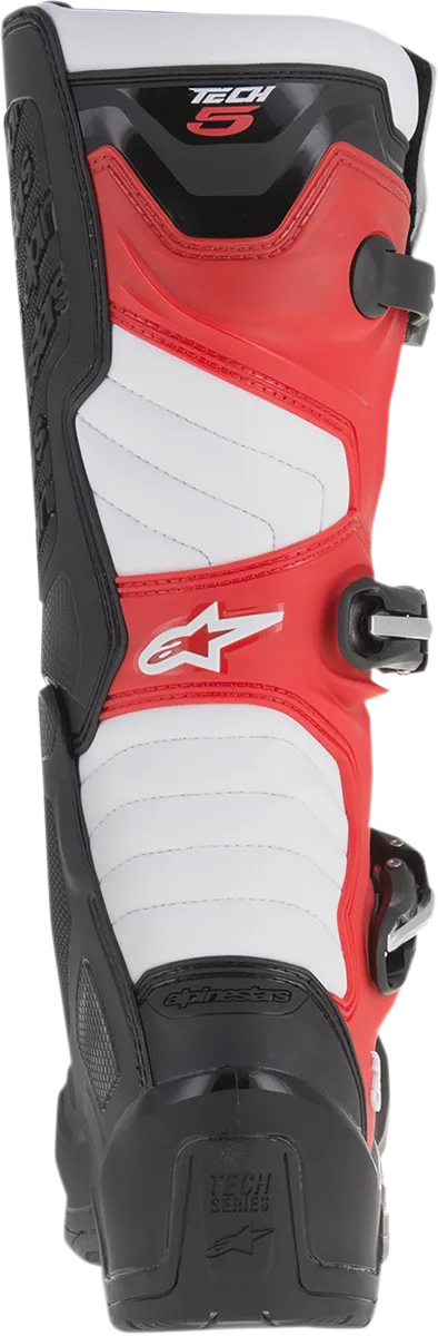 ALPINESTARS(MX) Tech 5 Boots - Black/Red/Yellow