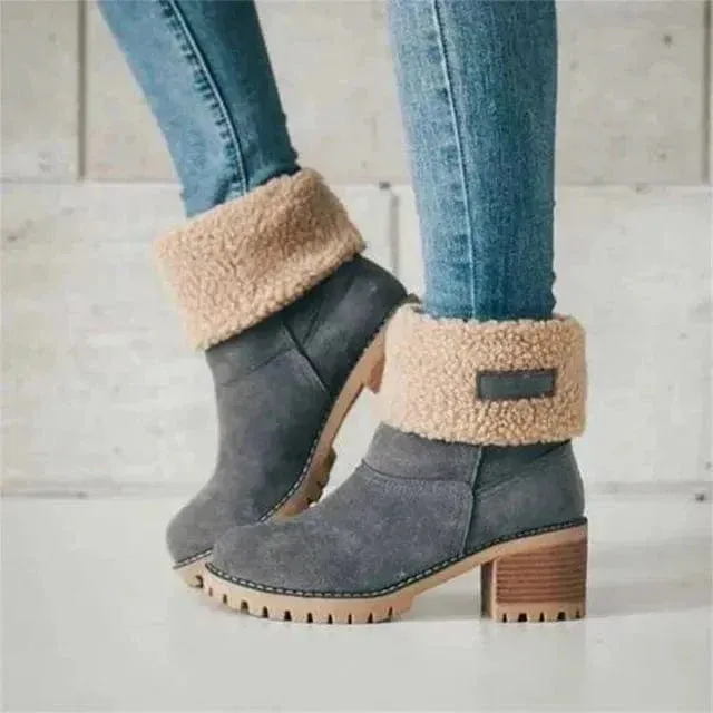 Arabella | Stylish Rollable Wool Boots for Women