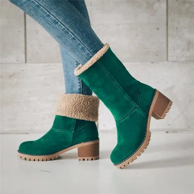 Arabella | Stylish Rollable Wool Boots for Women