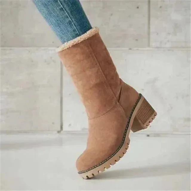 Arabella | Stylish Rollable Wool Boots for Women