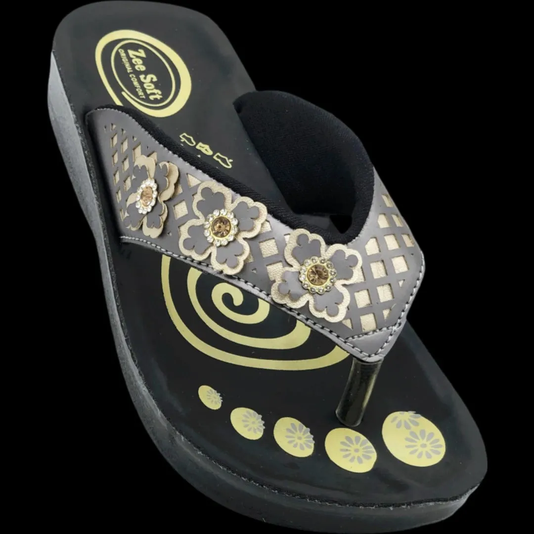 ARSFT Women's PU Soft Slippers - Article 3803
