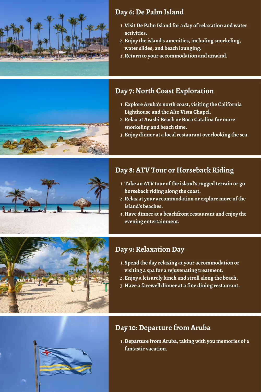 Aruba Adventures - Sun, Sand, and Caribbean Bliss Await: A Comprehensive 10-Day Guide