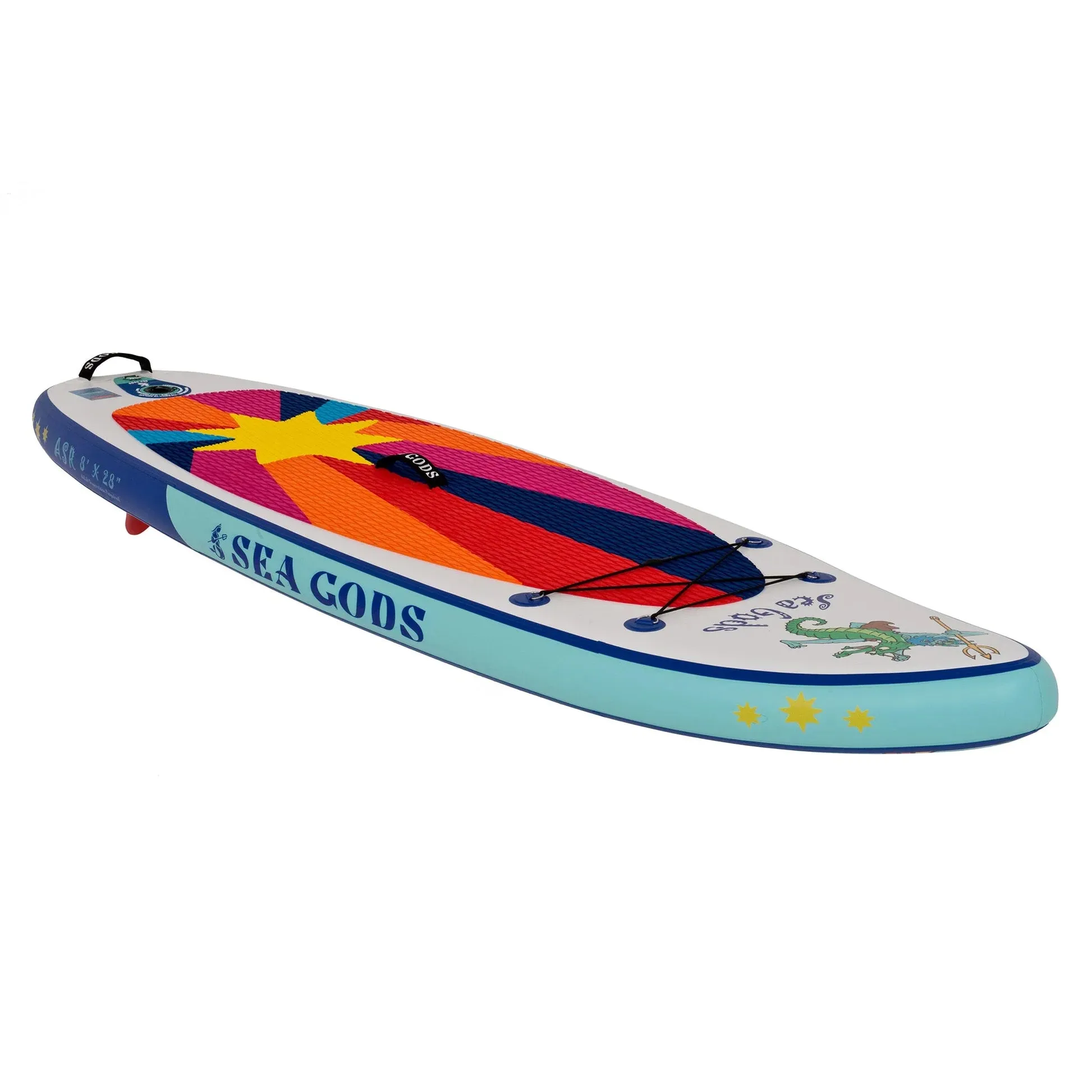ASR 8' - Kids Inflatable Stand Up Paddleboard Package