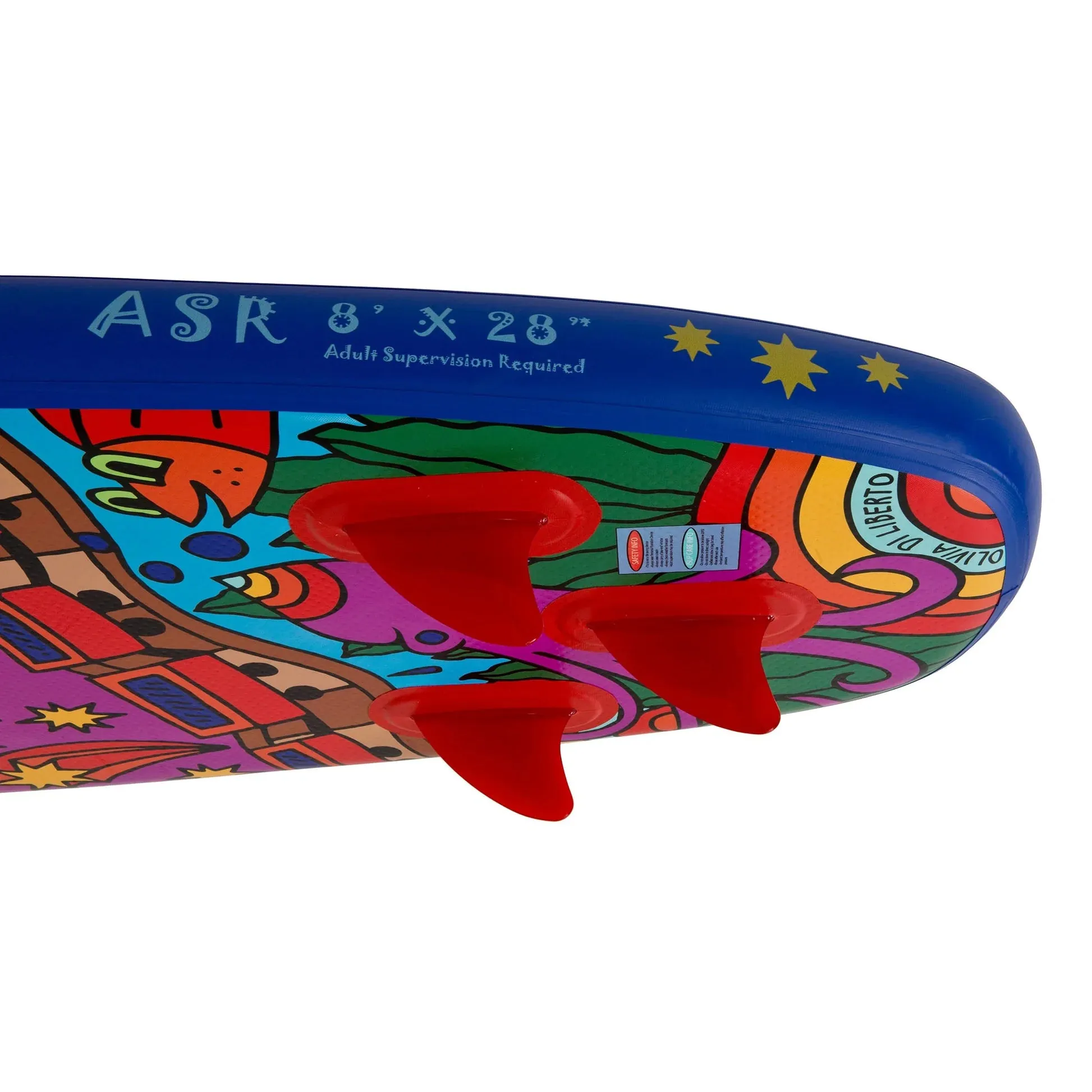 ASR 8' - Kids Inflatable Stand Up Paddleboard Package