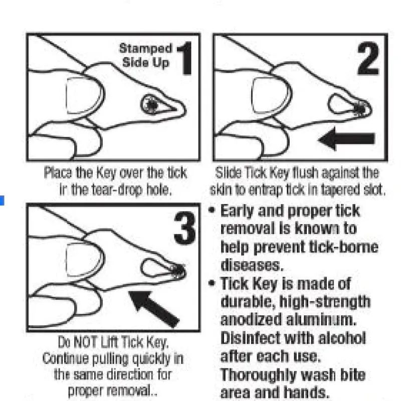 Atlantick Tick Remover Key