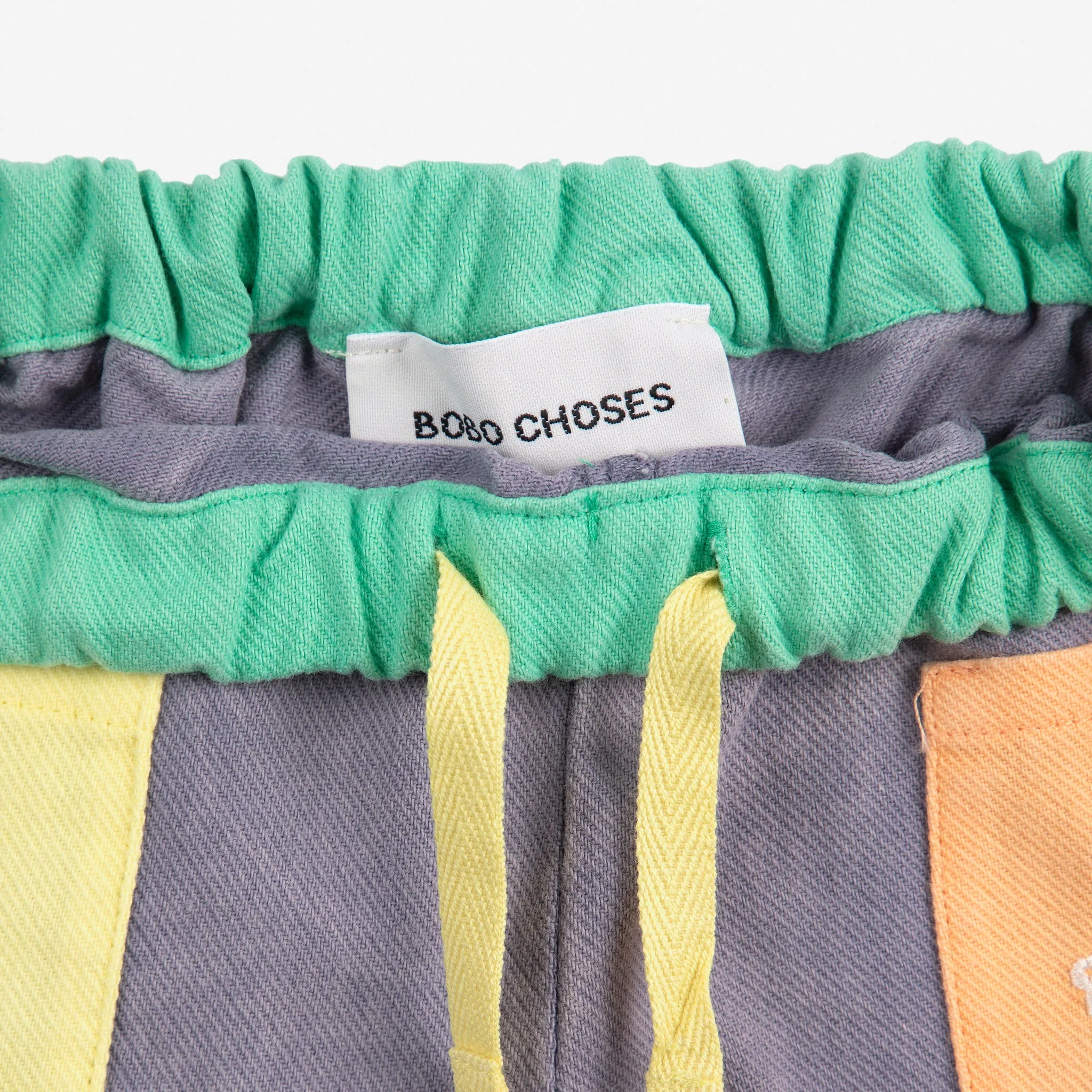 Baby Purple Color Block Woven Pants