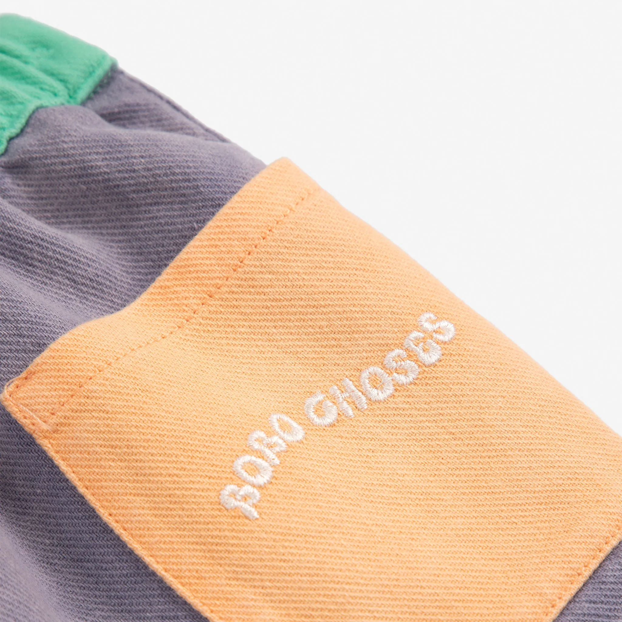 Baby Purple Color Block Woven Pants
