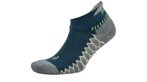 Balega Silver No Show Running Socks - Legion Blue/Grey
