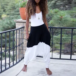 B&W Duo I Loose Pants | Her