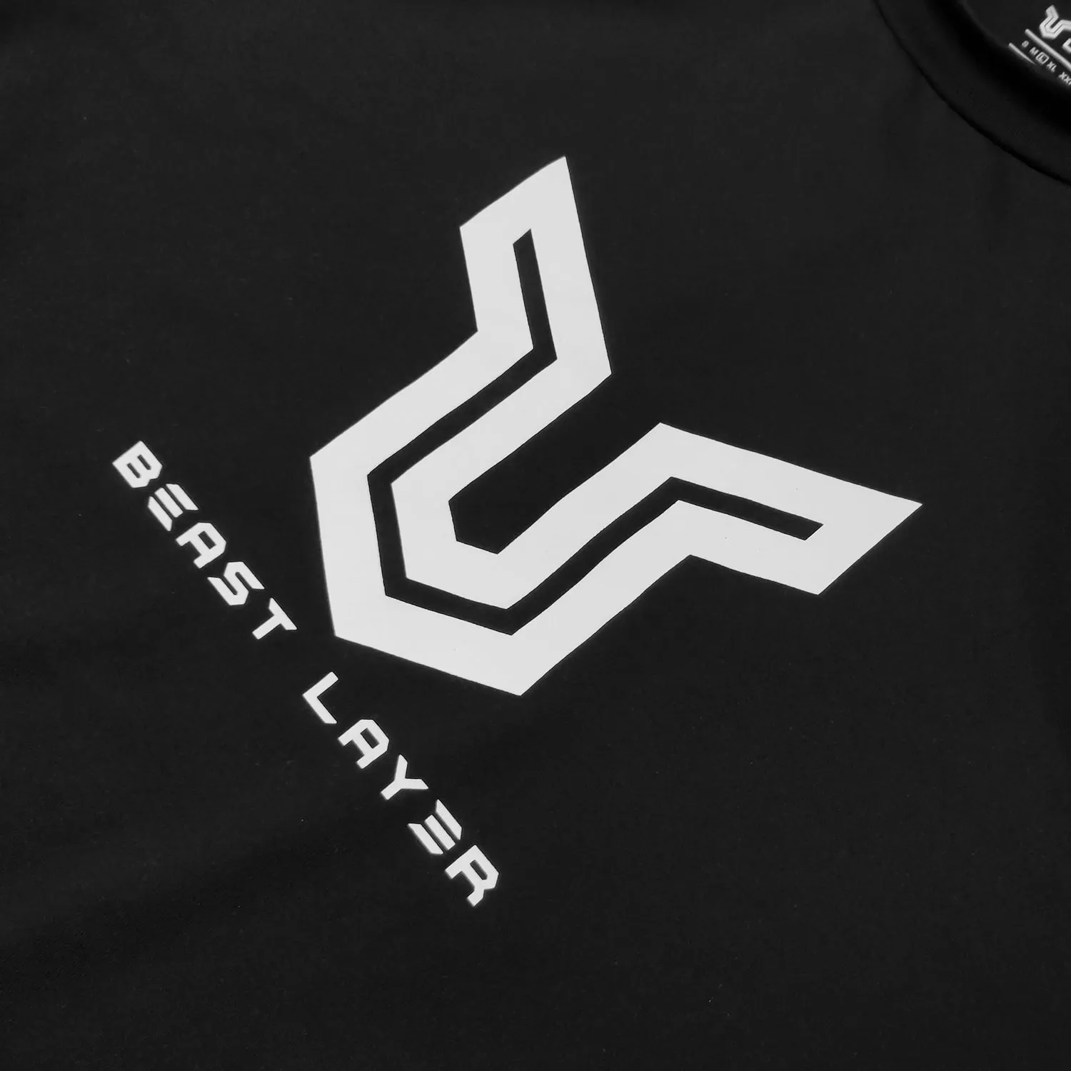 Beast Surf Shirt UPF50  Rash Guard for Men - Black