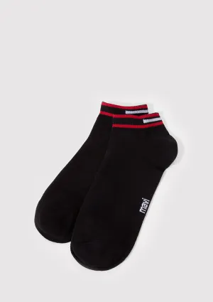 Black Ankle Socks