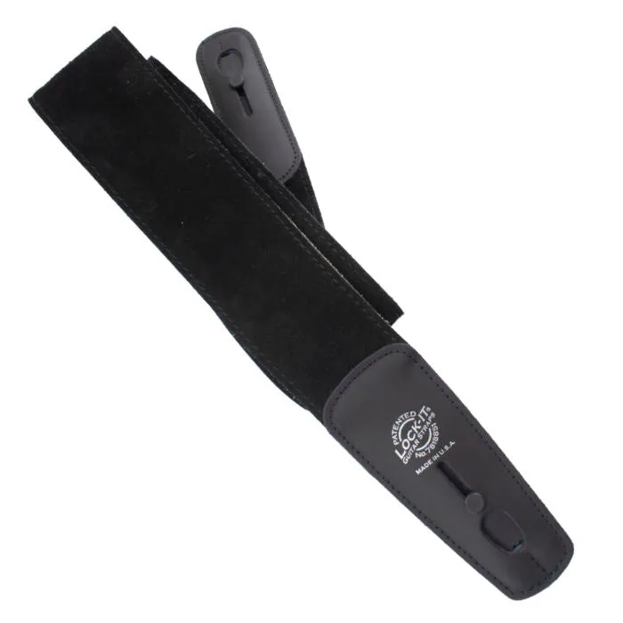 BLACK - LOCK-IT STRAPS SUEDE SERIES