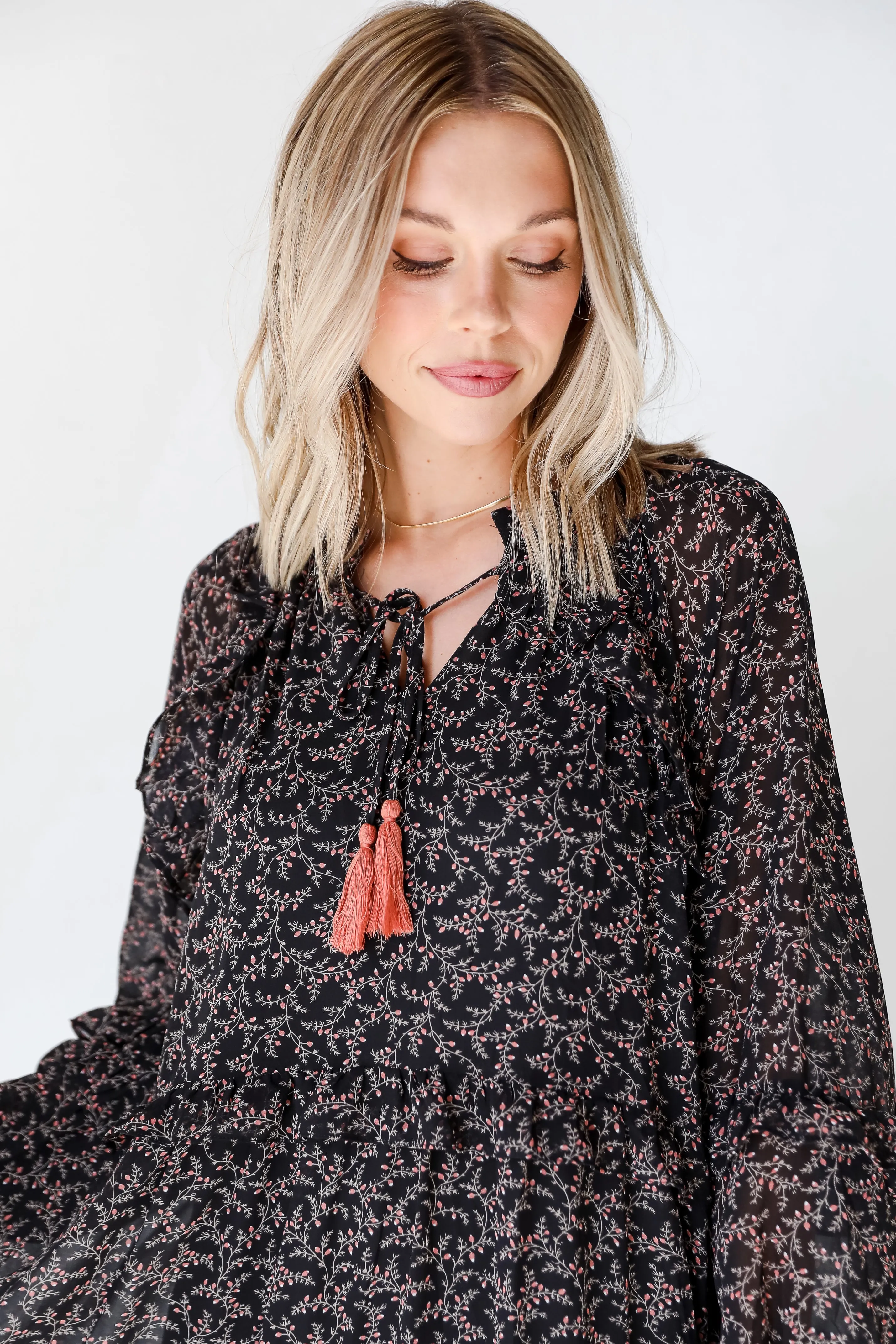 Blooming Passion Floral Maxi Dress