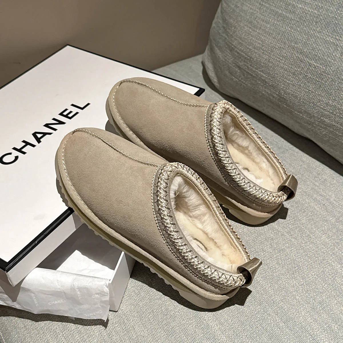 BOHEMIAN BACKLESS SLIPPERS 5885