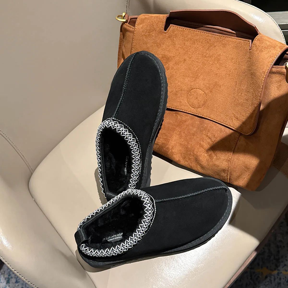 BOHEMIAN BACKLESS SLIPPERS 5885
