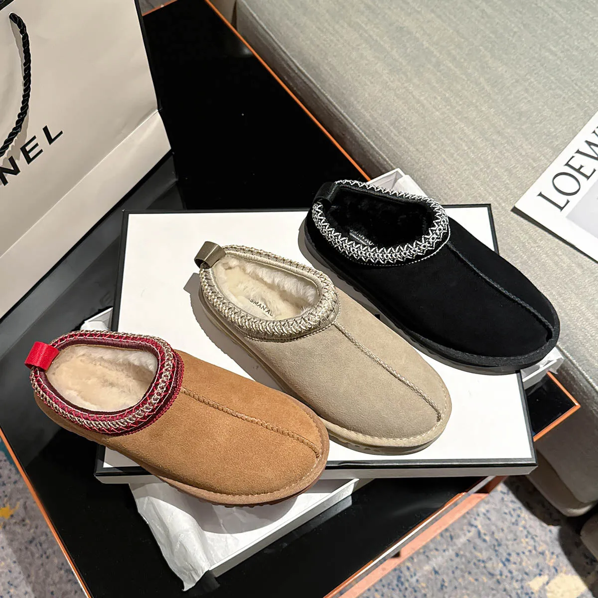 BOHEMIAN BACKLESS SLIPPERS 5885