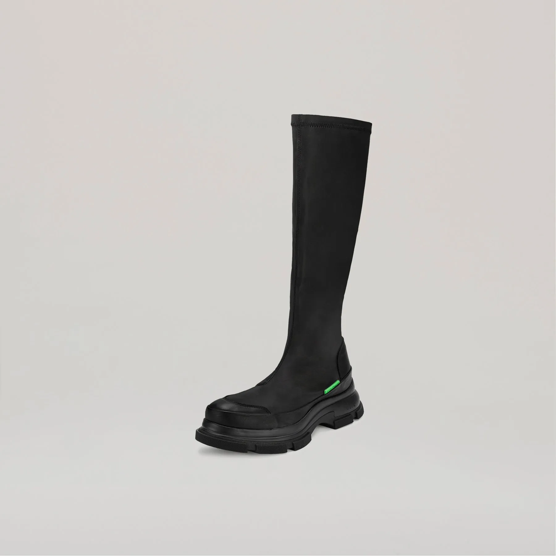both - GAO EVA KNEE BOOTS-BLACK