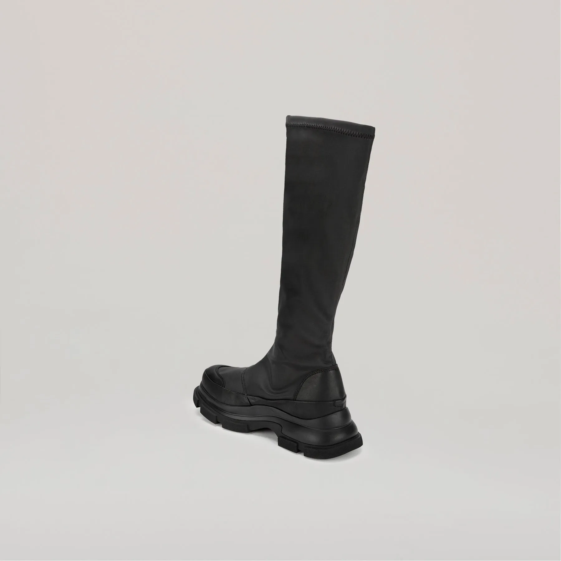 both - GAO EVA KNEE BOOTS-BLACK