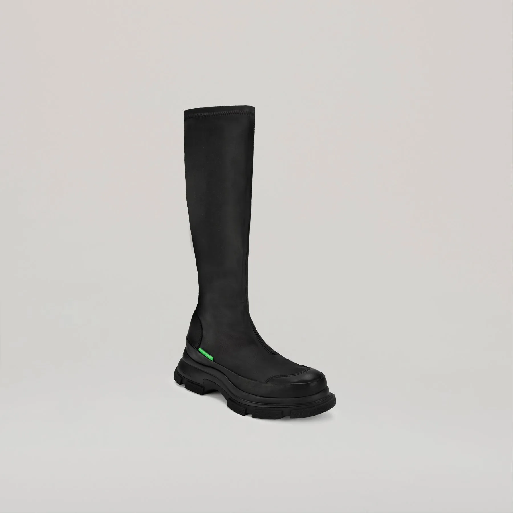 both - GAO EVA KNEE BOOTS-BLACK