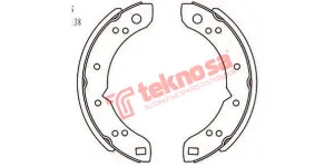 Brake Shoes Nissan 1400 993 2008