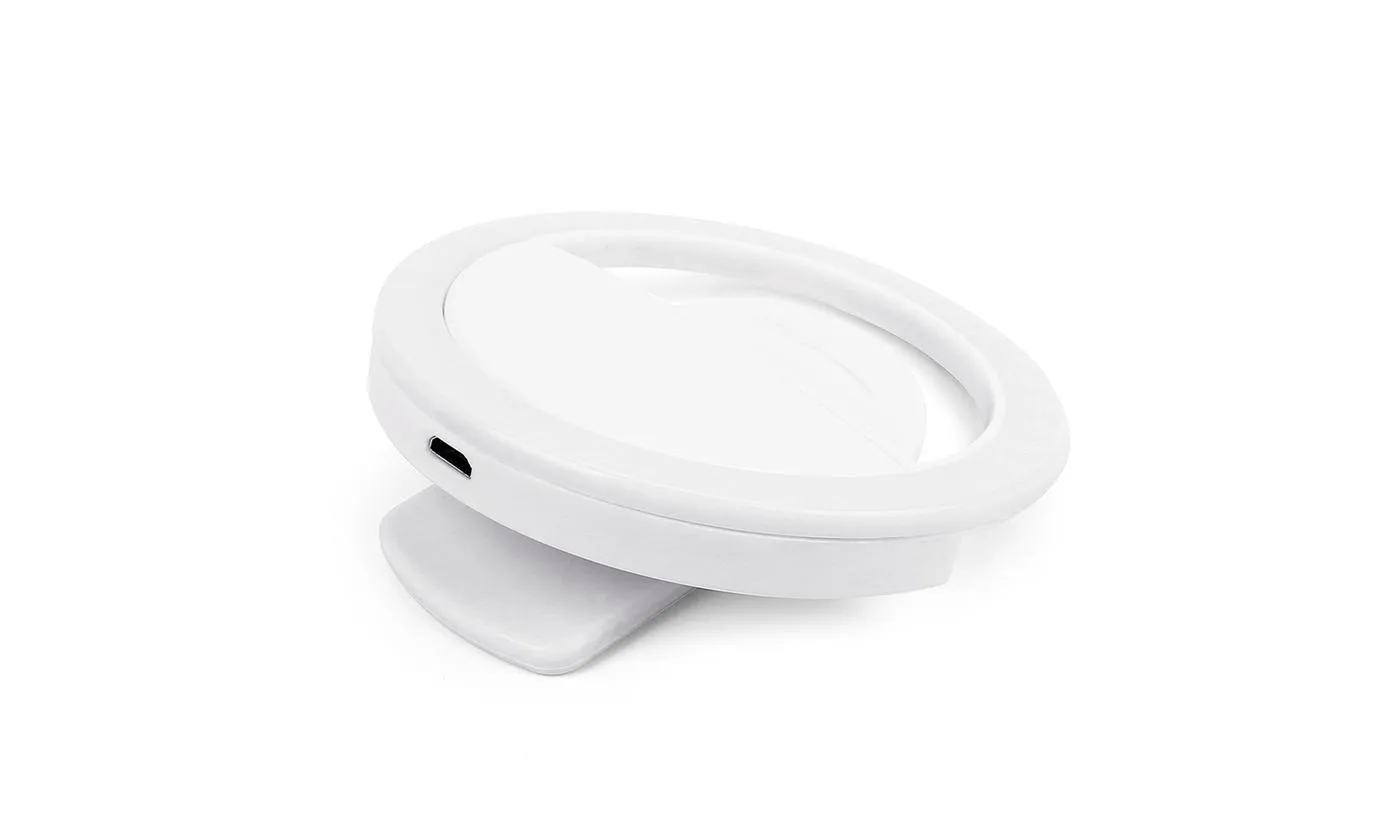 Bright LED Rechargeable Selfie Ring Fill Light For All Cell Phone Model