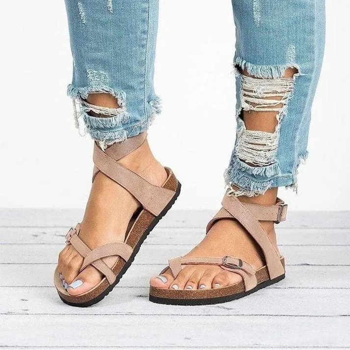Brigida® | Elegant Sandals With Leather Straps