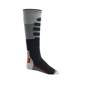 Burton - Performance   Midweight Socks - Grey Heather NEW FOR 2025 SALE