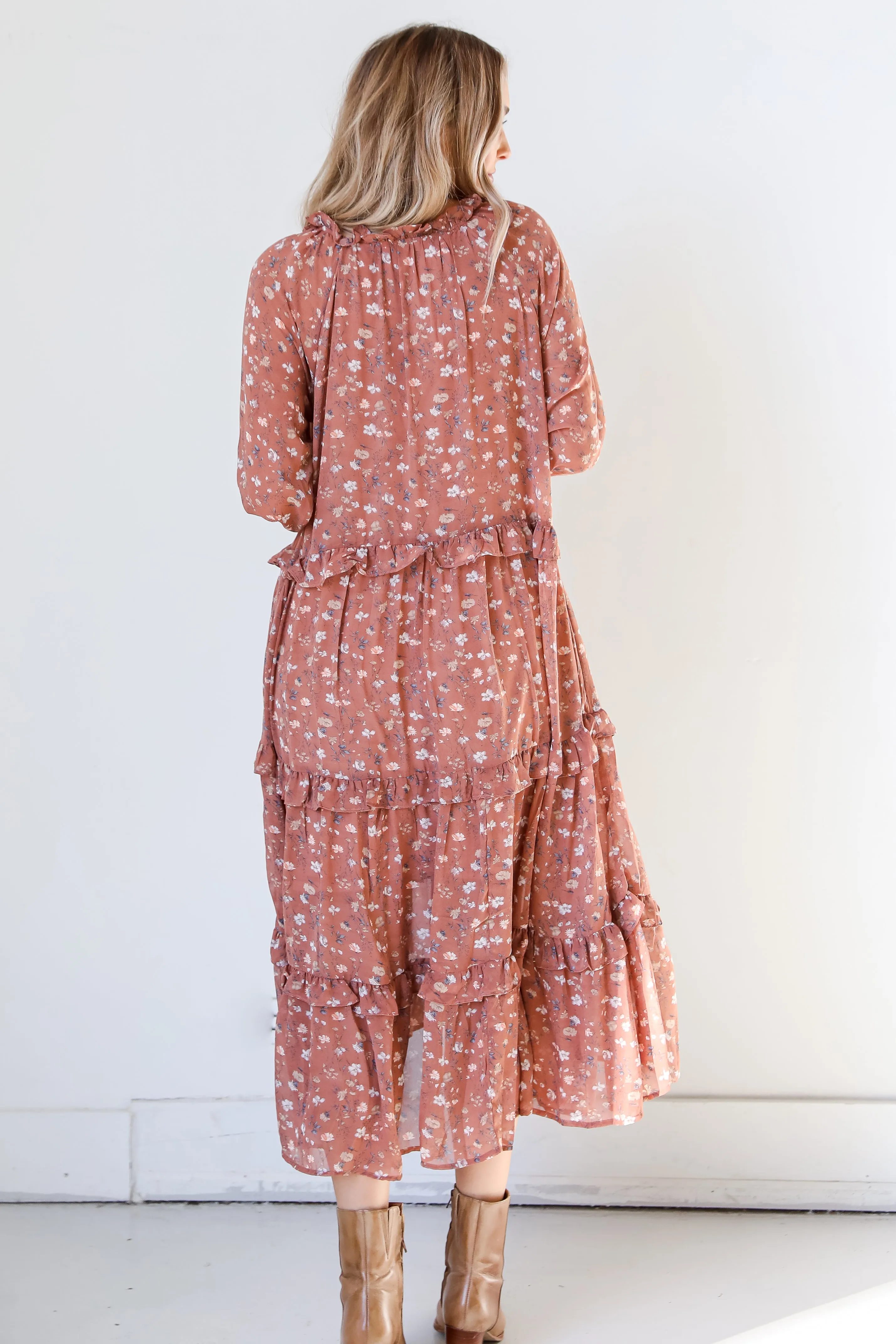 Buy You Flowers Floral Maxi Dress