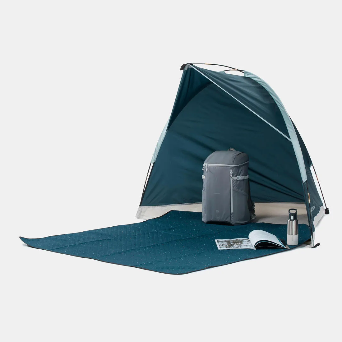 Camping Shelter with Poles - 1 person - Arpenaz 1P