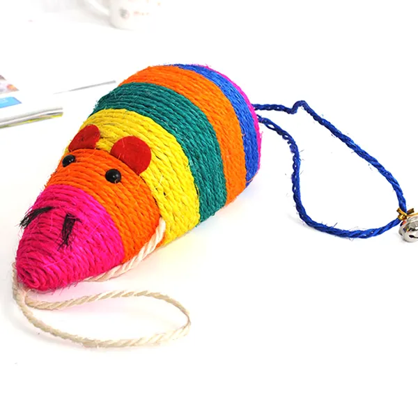 Cat's Rattle Mouse Scratcher
