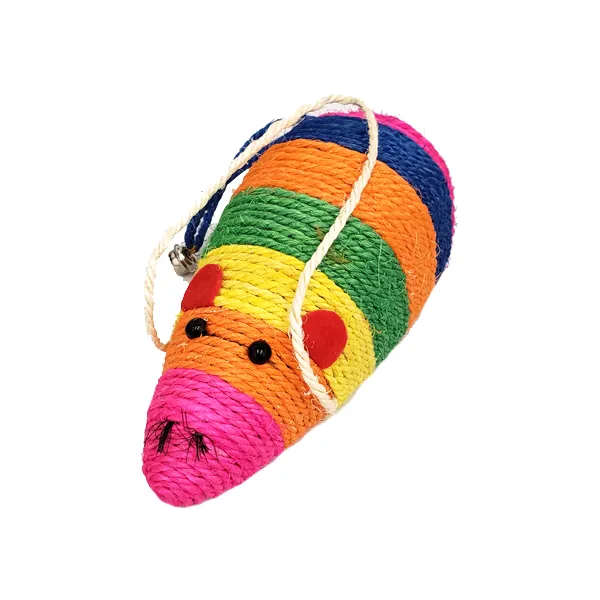 Cat's Rattle Mouse Scratcher