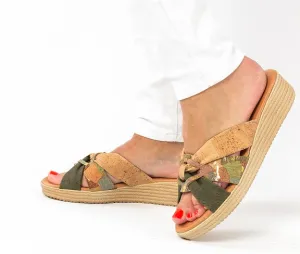 Cork Sandals Bow - High Heel | Cork Shoes | Made in Portugal | Summer