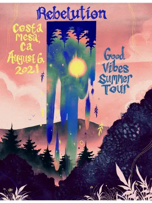 Costa Mesa, CA - August 6, 2021 Event Poster